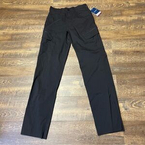 NWT Propper Unhemmed Summerweight Tactical Pants Women's 8 Trousers Black UPF
